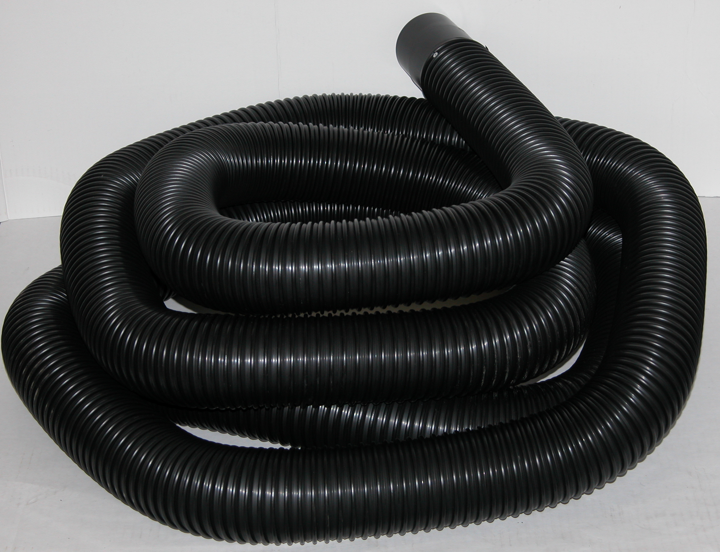 8506 3in ID x 20' Lightweight Vac Hose w/3" coupler